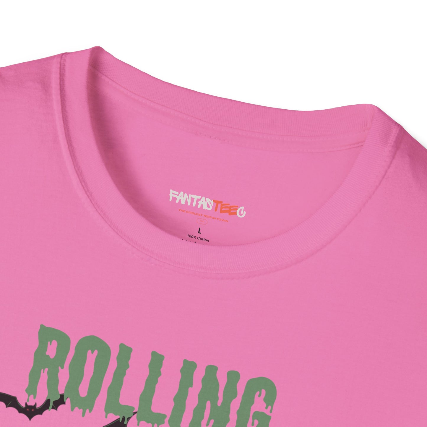 Rolling Bones Halloween Unisex softstyle T-Shirt