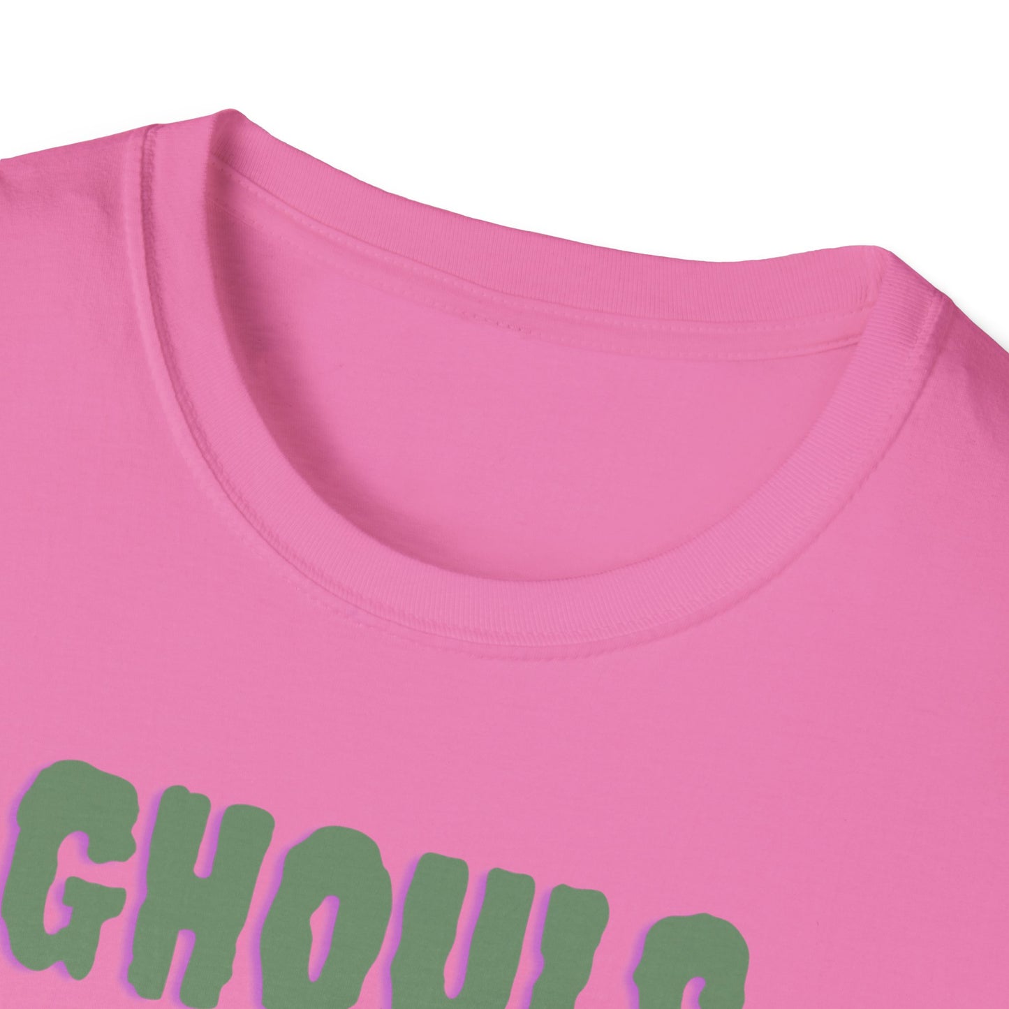 Halloween Skeleton Ghouls and Roses Band UnisexT-Shirt