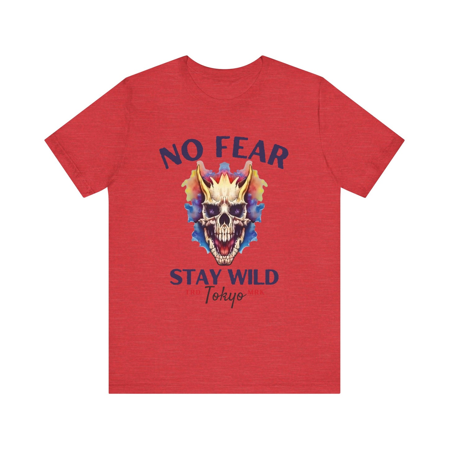 No Fear Dragon Skull tee