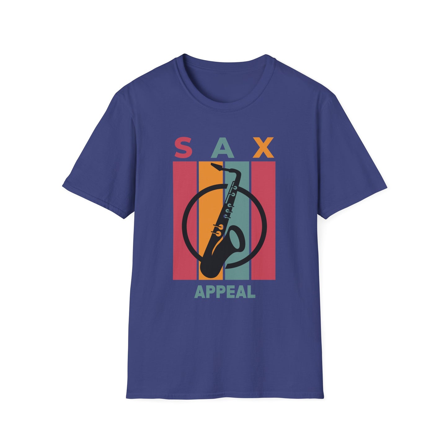 Unisex Sax Appeal T-Shirt - Soft and Stylish, Perfect for Music Lovers, Casual Outfits, Concerts, Gifts for Musicians, Relaxed Fit Tee