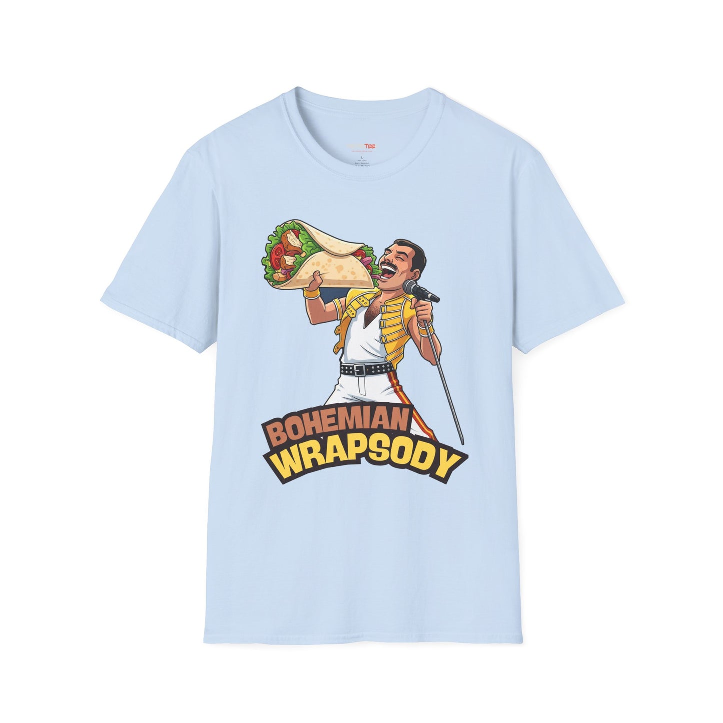 Bohemian Wrapsody T-Shirt, Funny Music Tee, Unisex Graphic Shirt, Perfect Gift for Concerts, Festivals, and Casual Wear