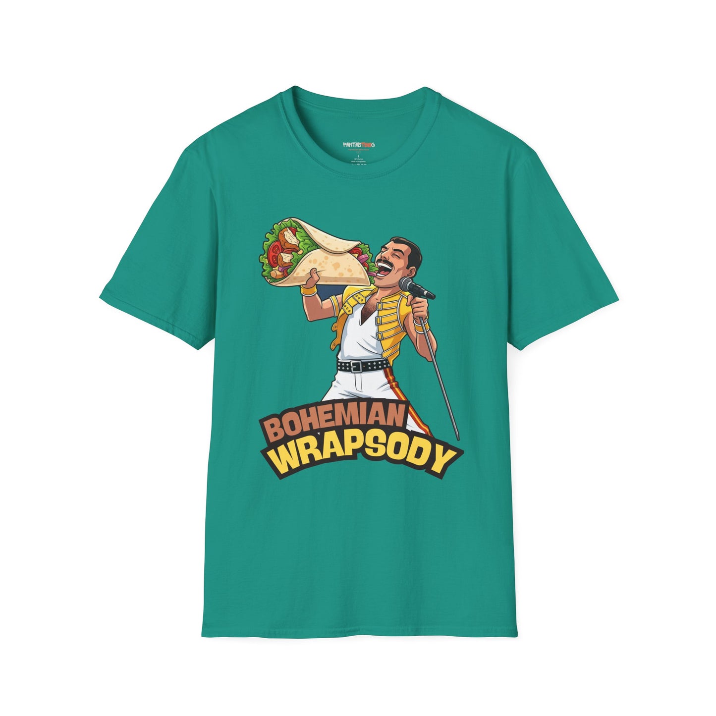 Bohemian Wrapsody T-Shirt, Funny Music Tee, Unisex Graphic Shirt, Perfect Gift for Concerts, Festivals, and Casual Wear