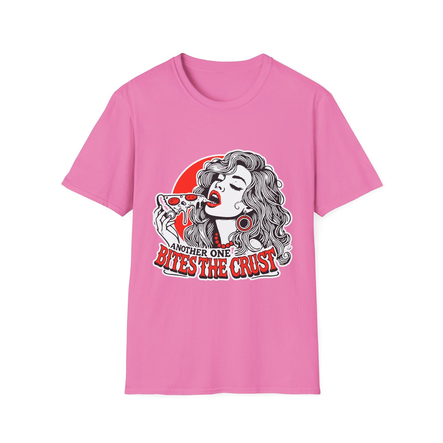 Retro Another one bites the crust, Vintage Unisex T-Shirt