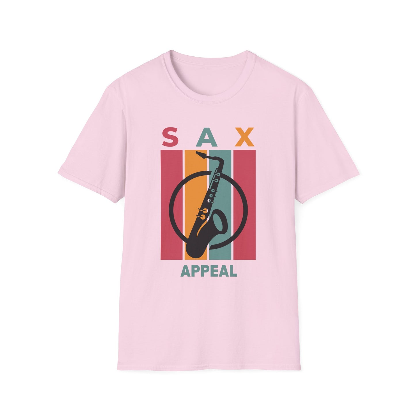 Unisex Sax Appeal T-Shirt - Soft and Stylish, Perfect for Music Lovers, Casual Outfits, Concerts, Gifts for Musicians, Relaxed Fit Tee