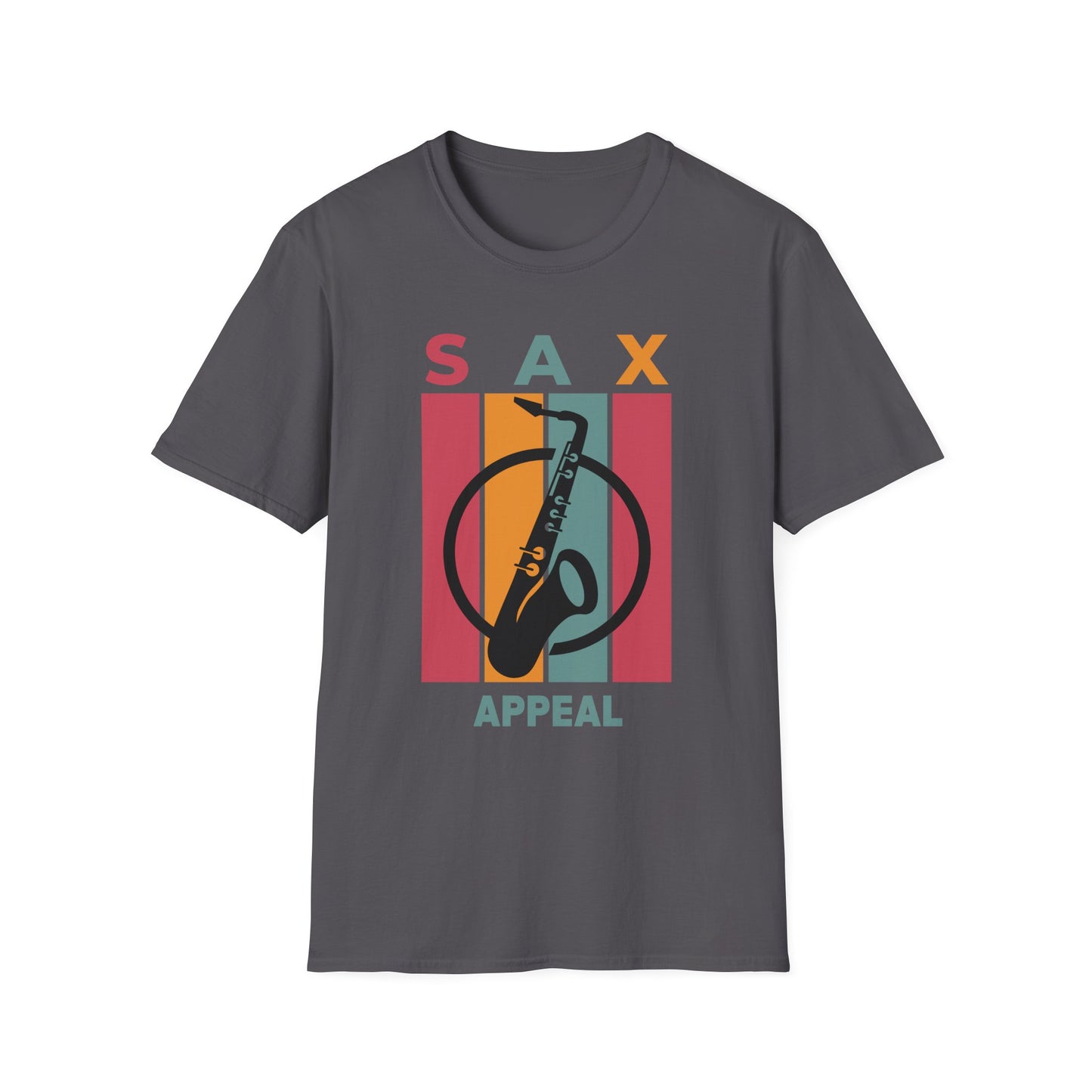 Unisex Sax Appeal T-Shirt - Soft and Stylish, Perfect for Music Lovers, Casual Outfits, Concerts, Gifts for Musicians, Relaxed Fit Tee