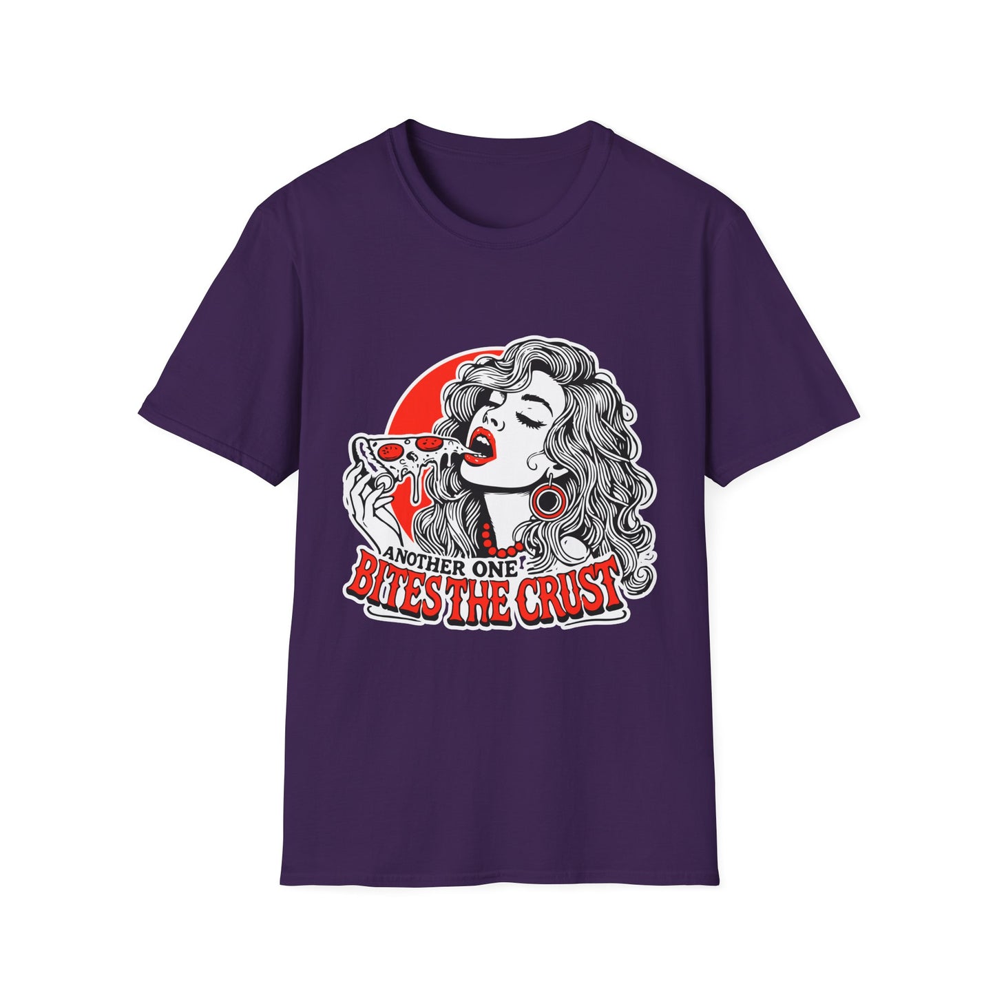 Retro Another one bites the crust, Vintage Unisex T-Shirt