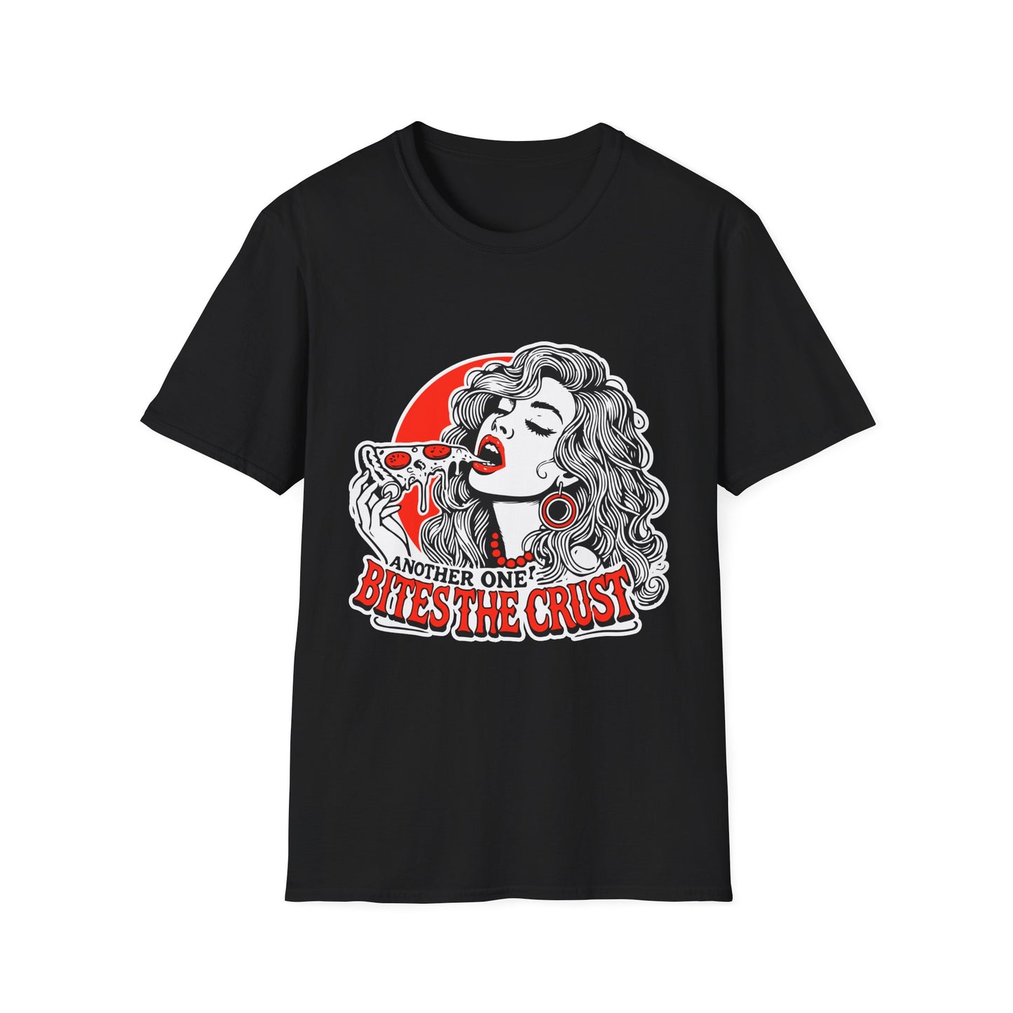 Retro Another one bites the crust, Vintage Unisex T-Shirt