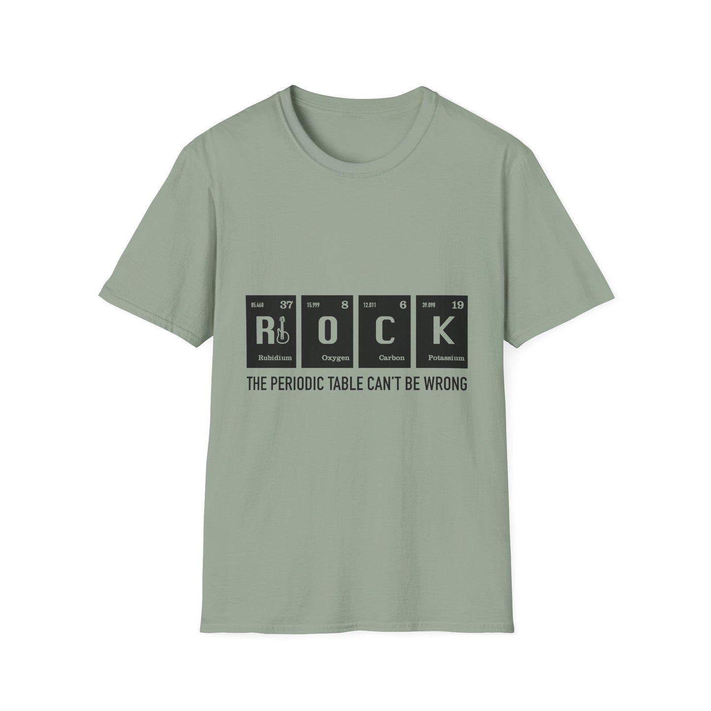 Rock n' Science Unisex, Funny Chemistry T-Shirt