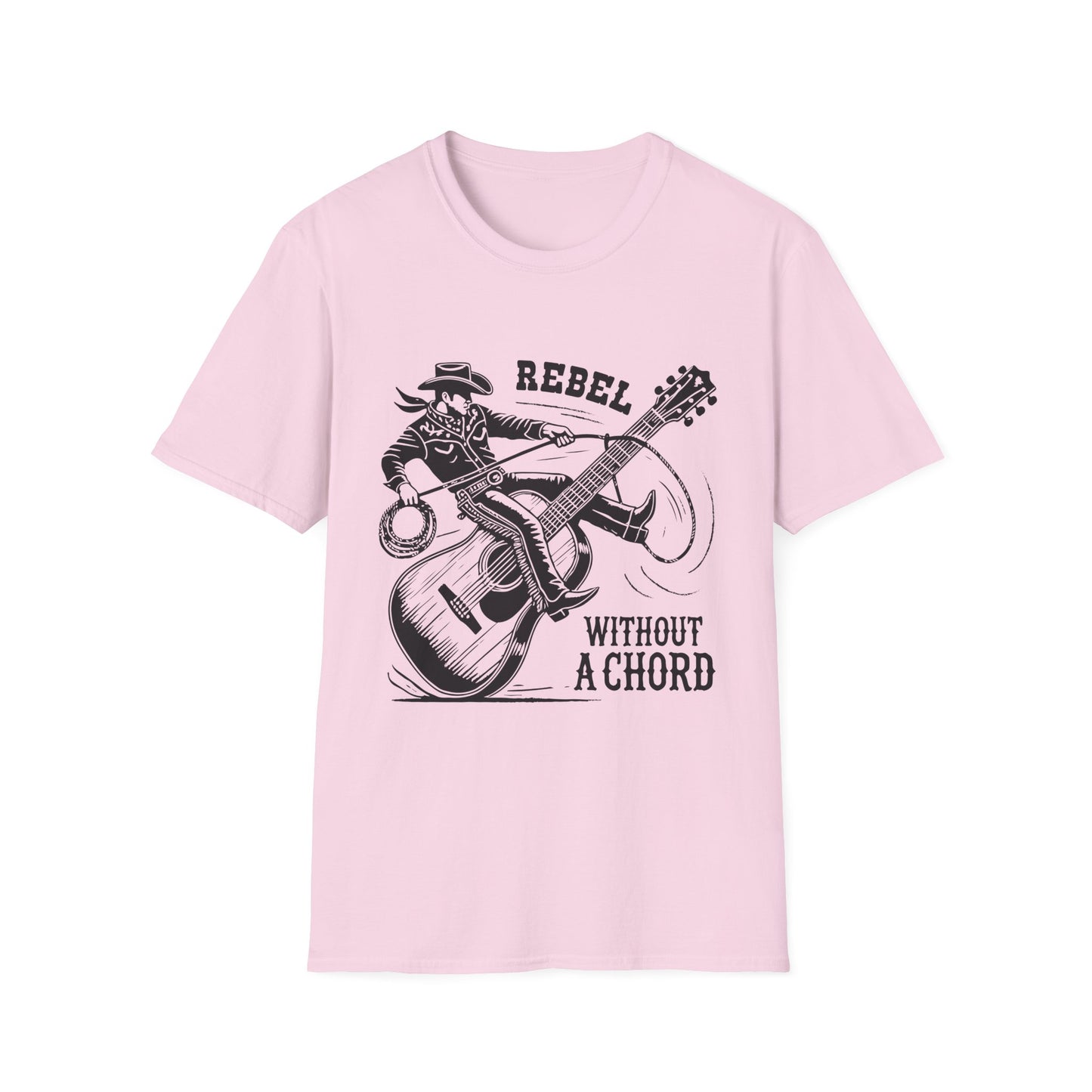 Cool Rebel Without a Chord Graphic Tee, Music Lover Shirt, Gift for Musicians, Casual Fashion, Unique Present for Rock Fans