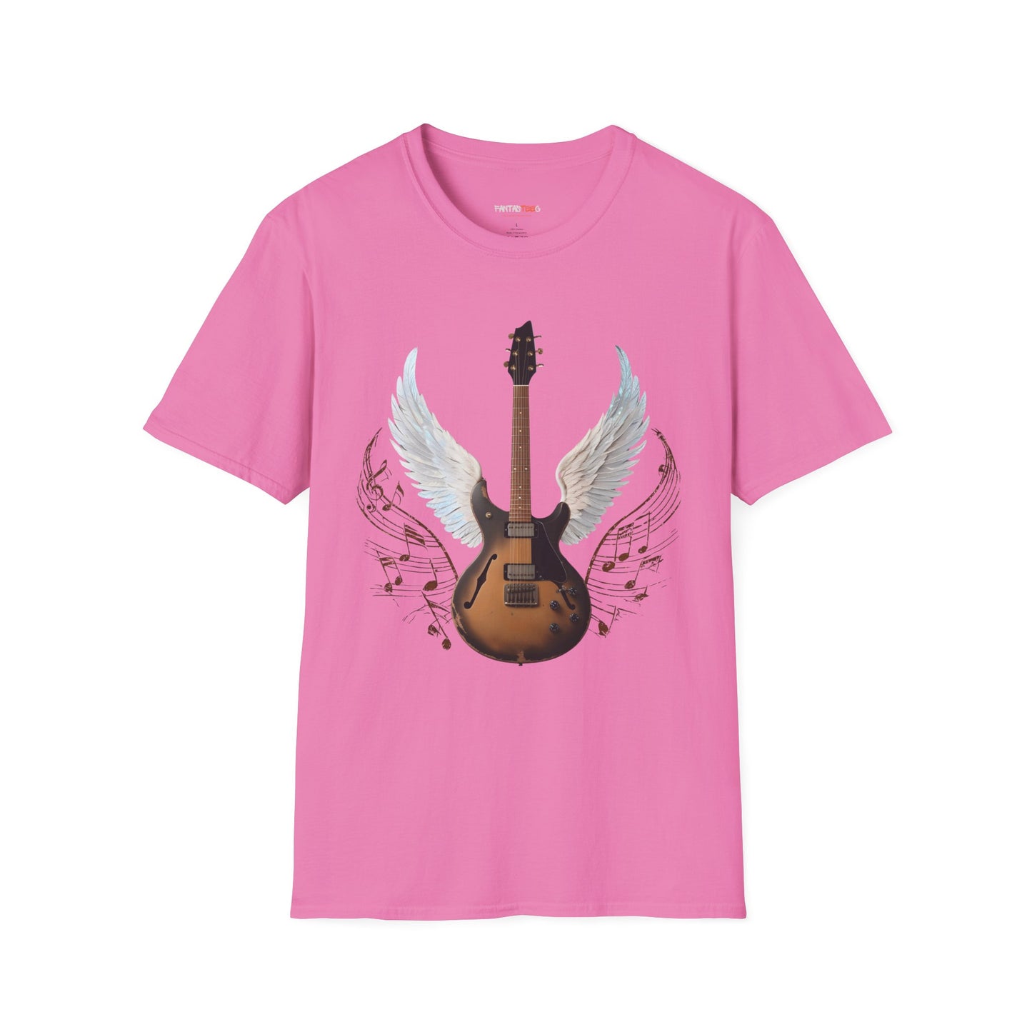 Winged Guitar Unisex T-Shirt, Music Lover Gift, Rock Band Merch, Casual Wear, Concert Outfit, Vintage Style