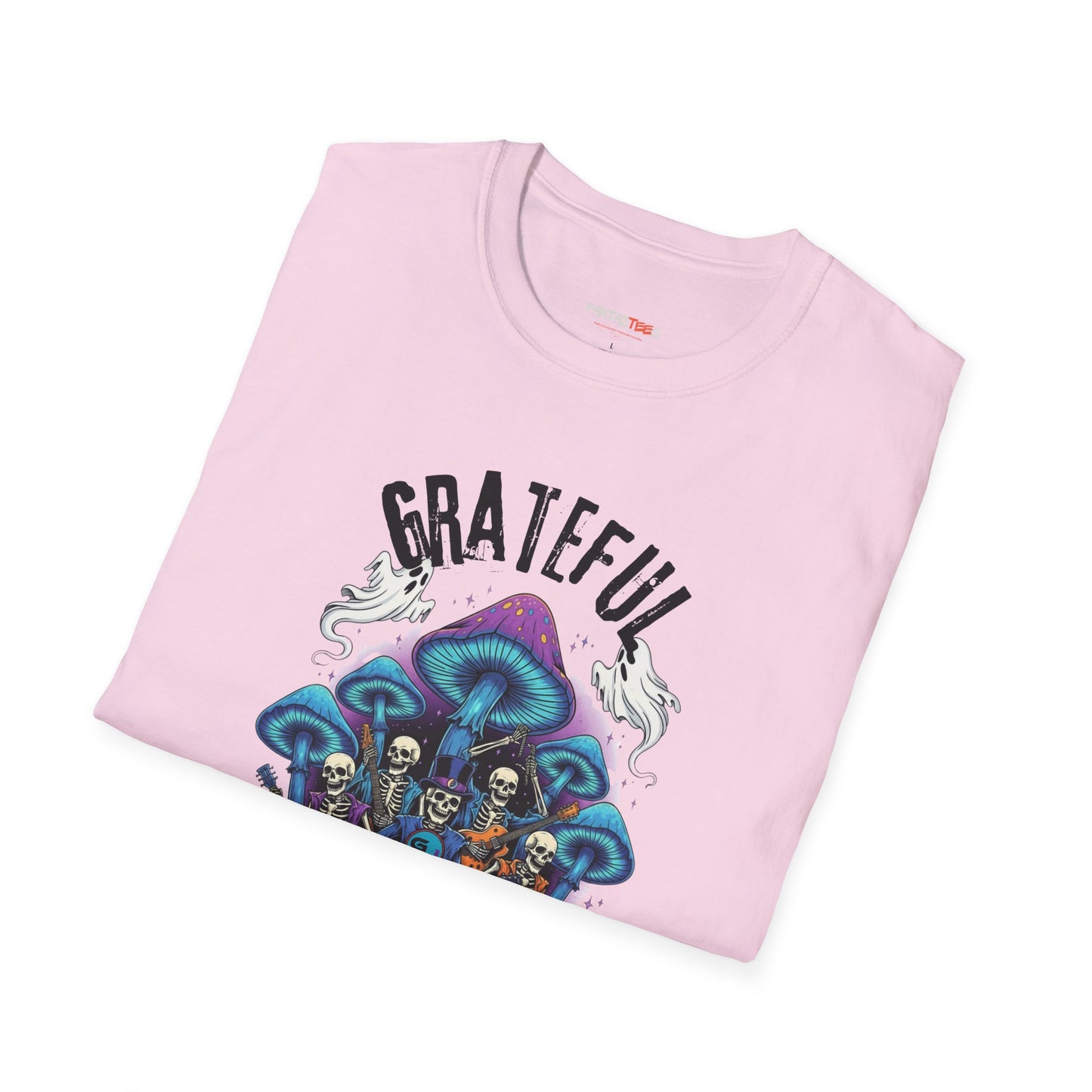 Grateful Dead Inspired Unisex T-Shirt, Softstyle Tee for Music Lovers, Psychedelic Shirt, Festival Apparel, Unique Gift Idea