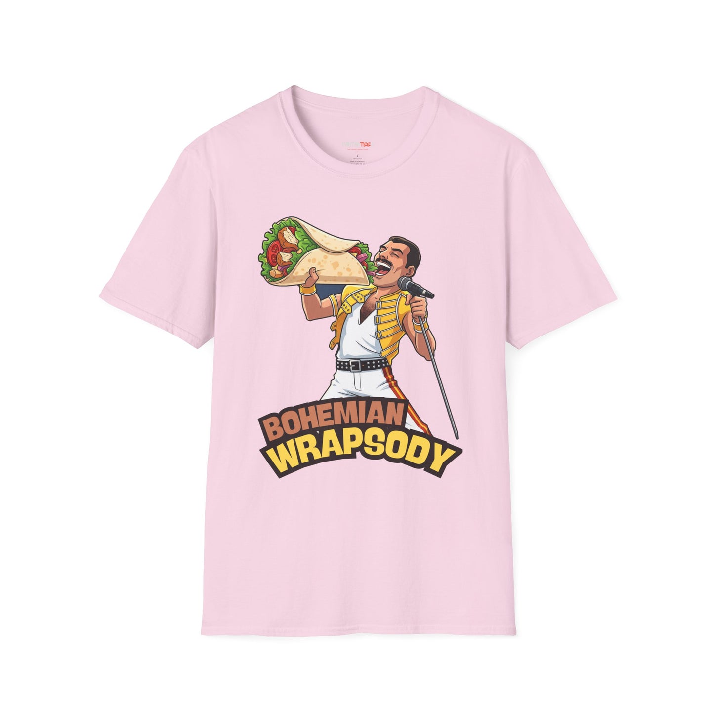 Bohemian Wrapsody T-Shirt, Funny Music Tee, Unisex Graphic Shirt, Perfect Gift for Concerts, Festivals, and Casual Wear