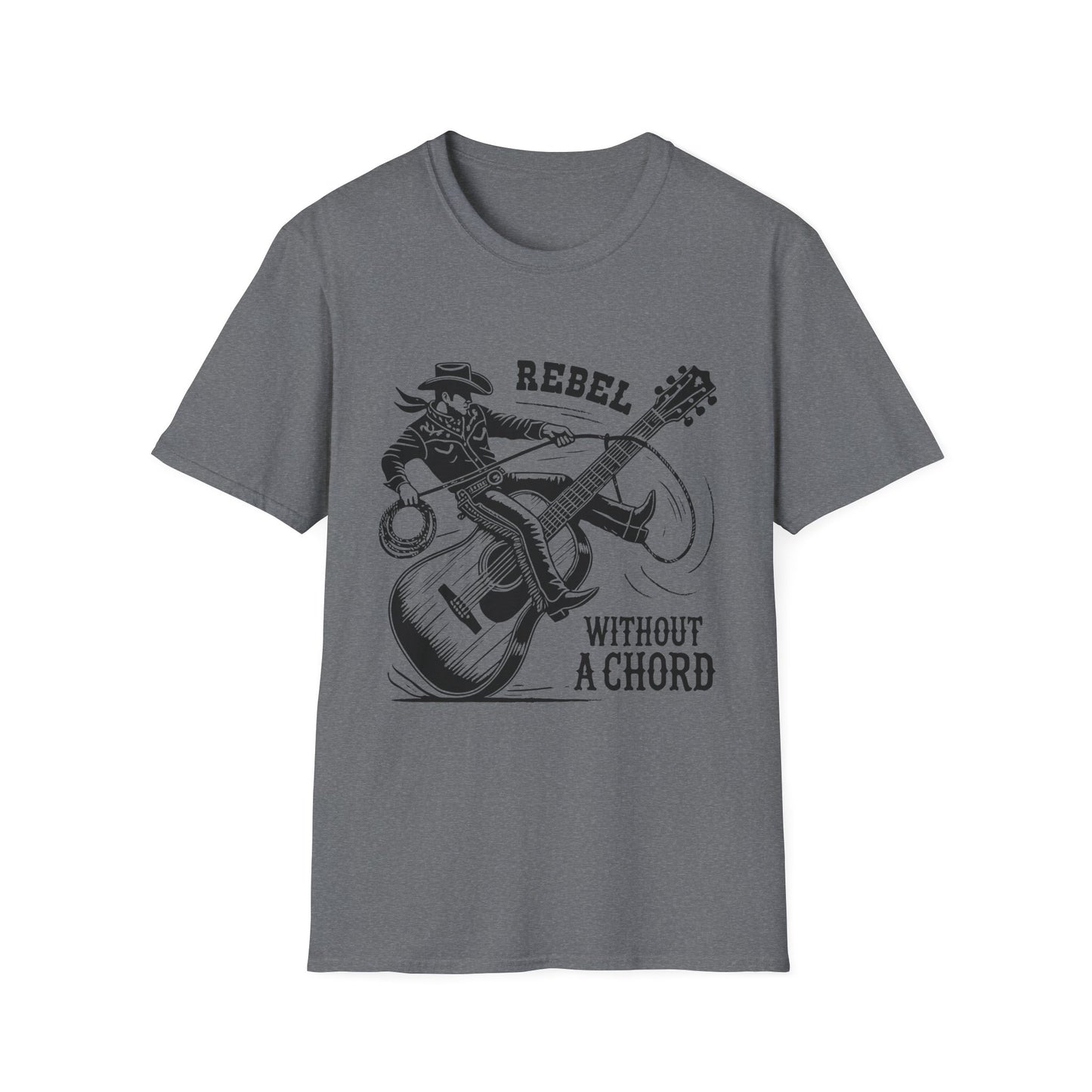 Cool Rebel Without a Chord Graphic Tee, Music Lover Shirt, Gift for Musicians, Casual Fashion, Unique Present for Rock Fans