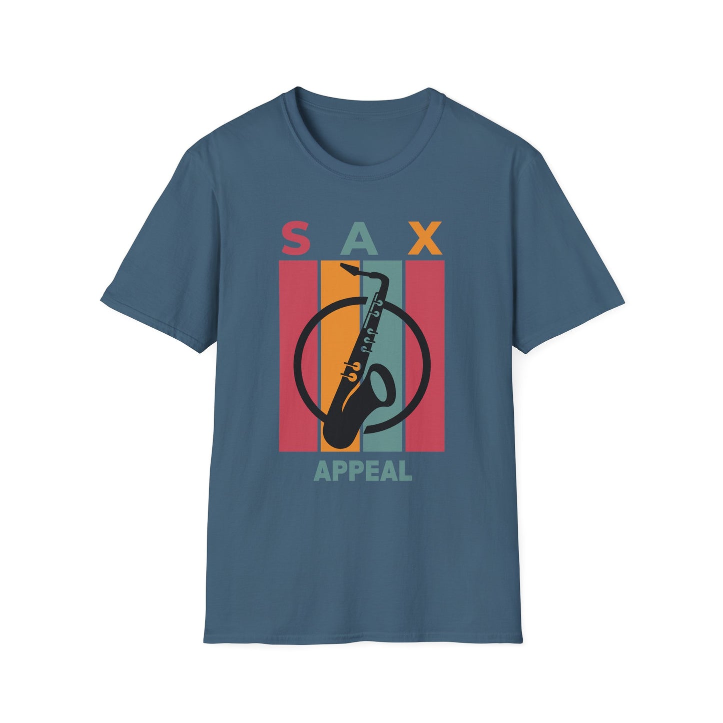 Unisex Sax Appeal T-Shirt - Soft and Stylish, Perfect for Music Lovers, Casual Outfits, Concerts, Gifts for Musicians, Relaxed Fit Tee