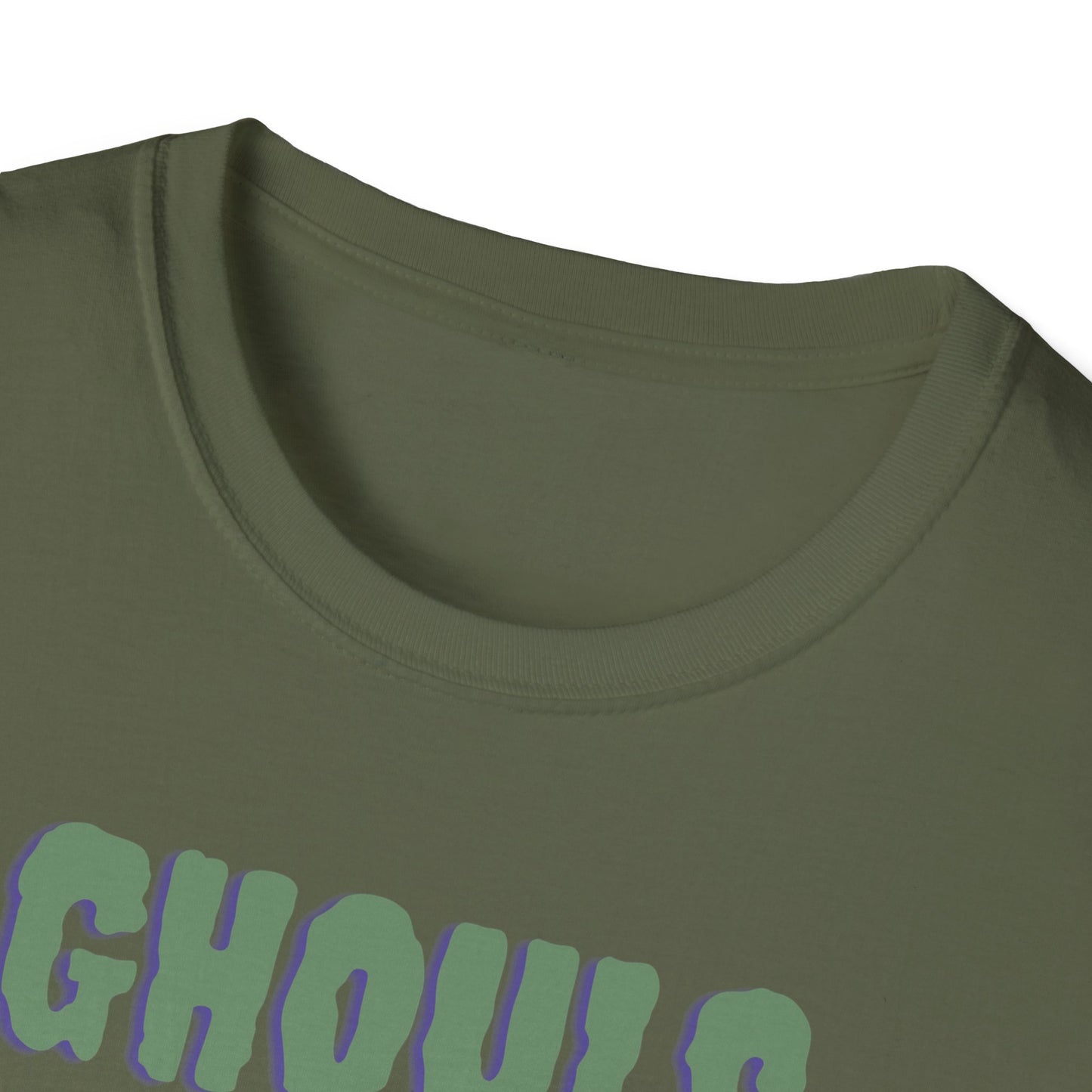 Halloween Skeleton Ghouls and Roses Band UnisexT-Shirt