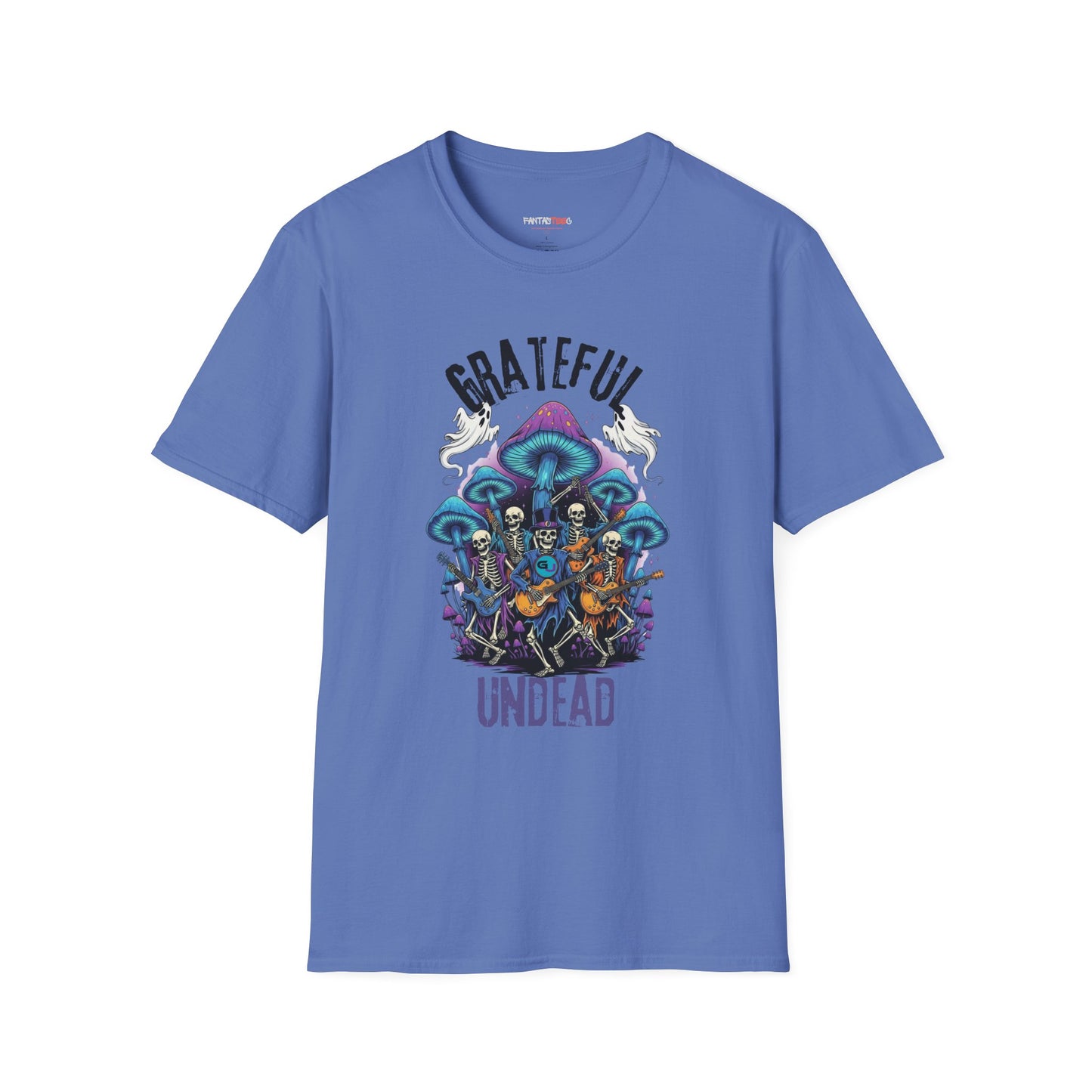 Grateful Dead Inspired Unisex T-Shirt, Softstyle Tee for Music Lovers, Psychedelic Shirt, Festival Apparel, Unique Gift Idea
