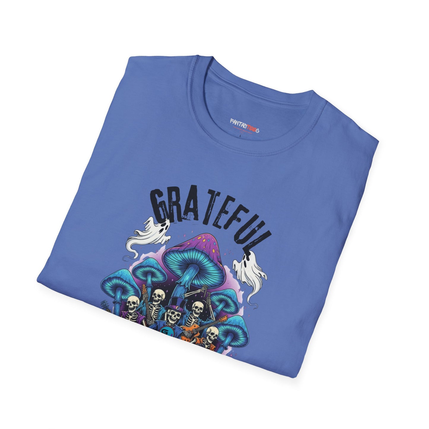 Grateful Dead Inspired Unisex T-Shirt, Softstyle Tee for Music Lovers, Psychedelic Shirt, Festival Apparel, Unique Gift Idea