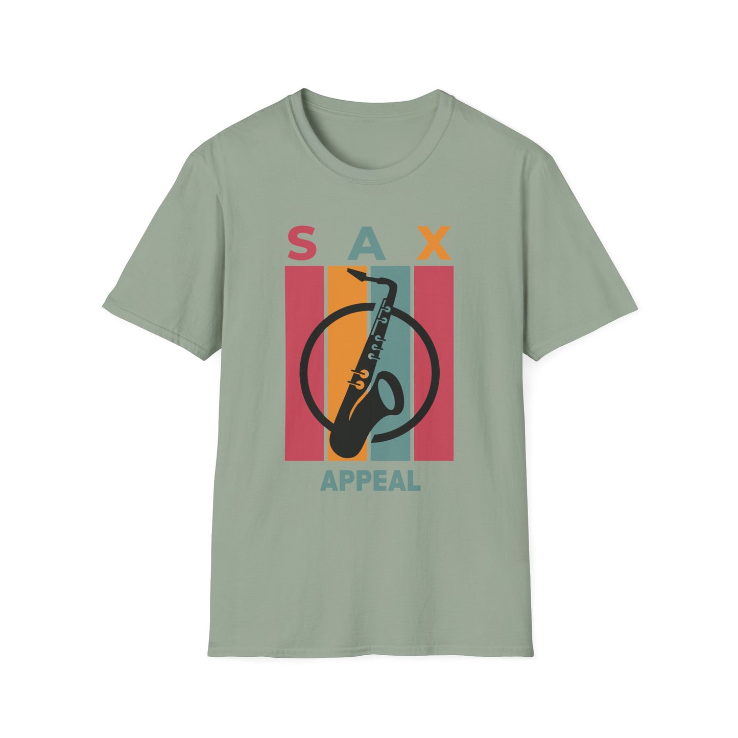 Unisex Sax Appeal T-Shirt - Soft and Stylish, Perfect for Music Lovers, Casual Outfits, Concerts, Gifts for Musicians, Relaxed Fit Tee
