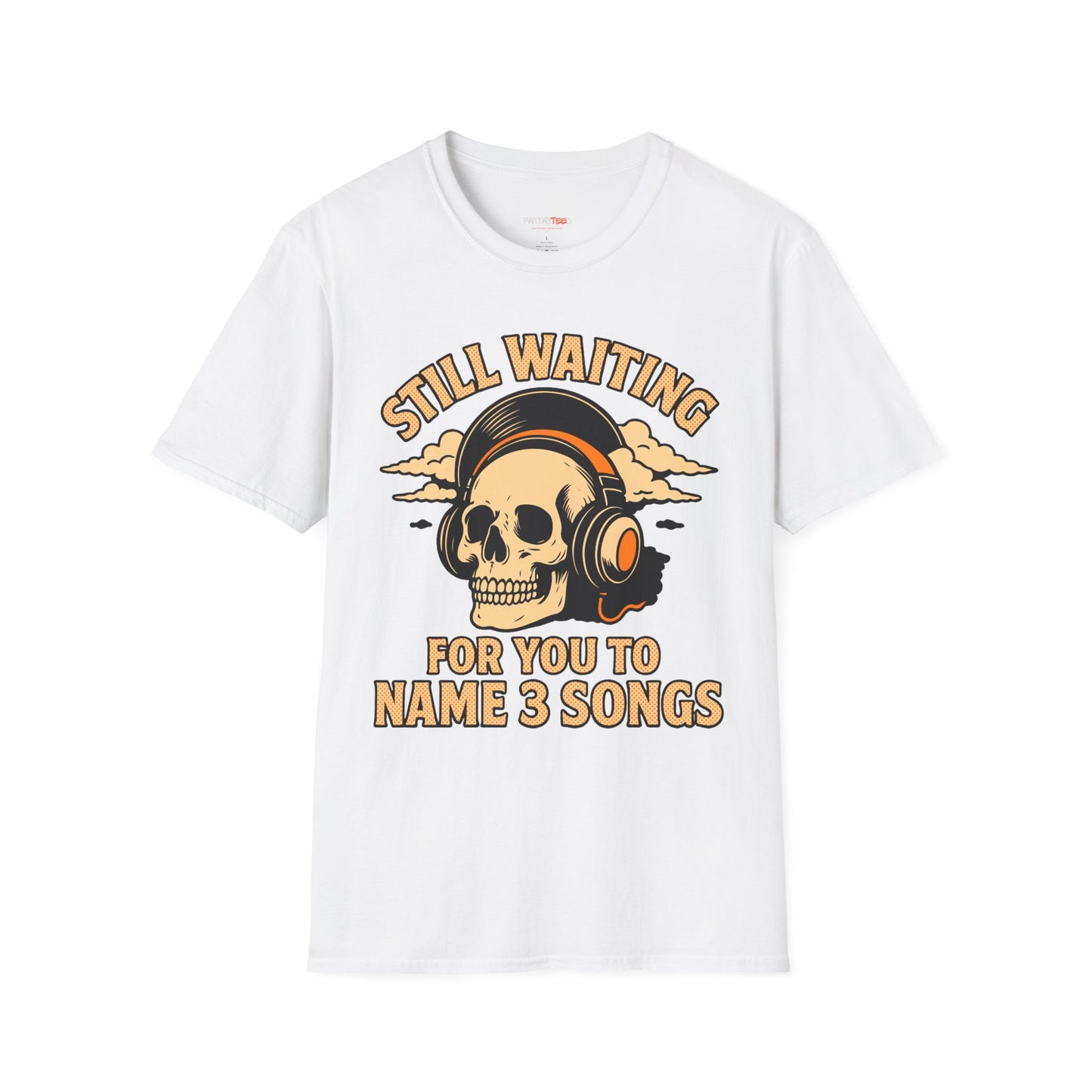 Name 3 Bands Skull T-Shirt