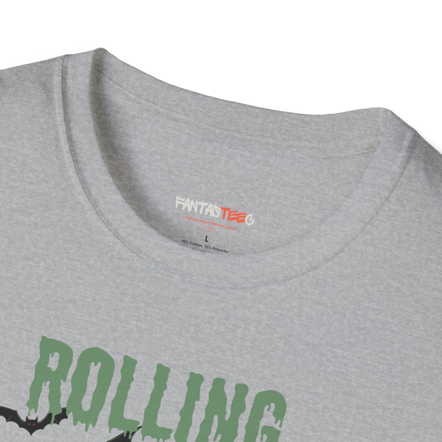 Rolling Bones Halloween Unisex softstyle T-Shirt