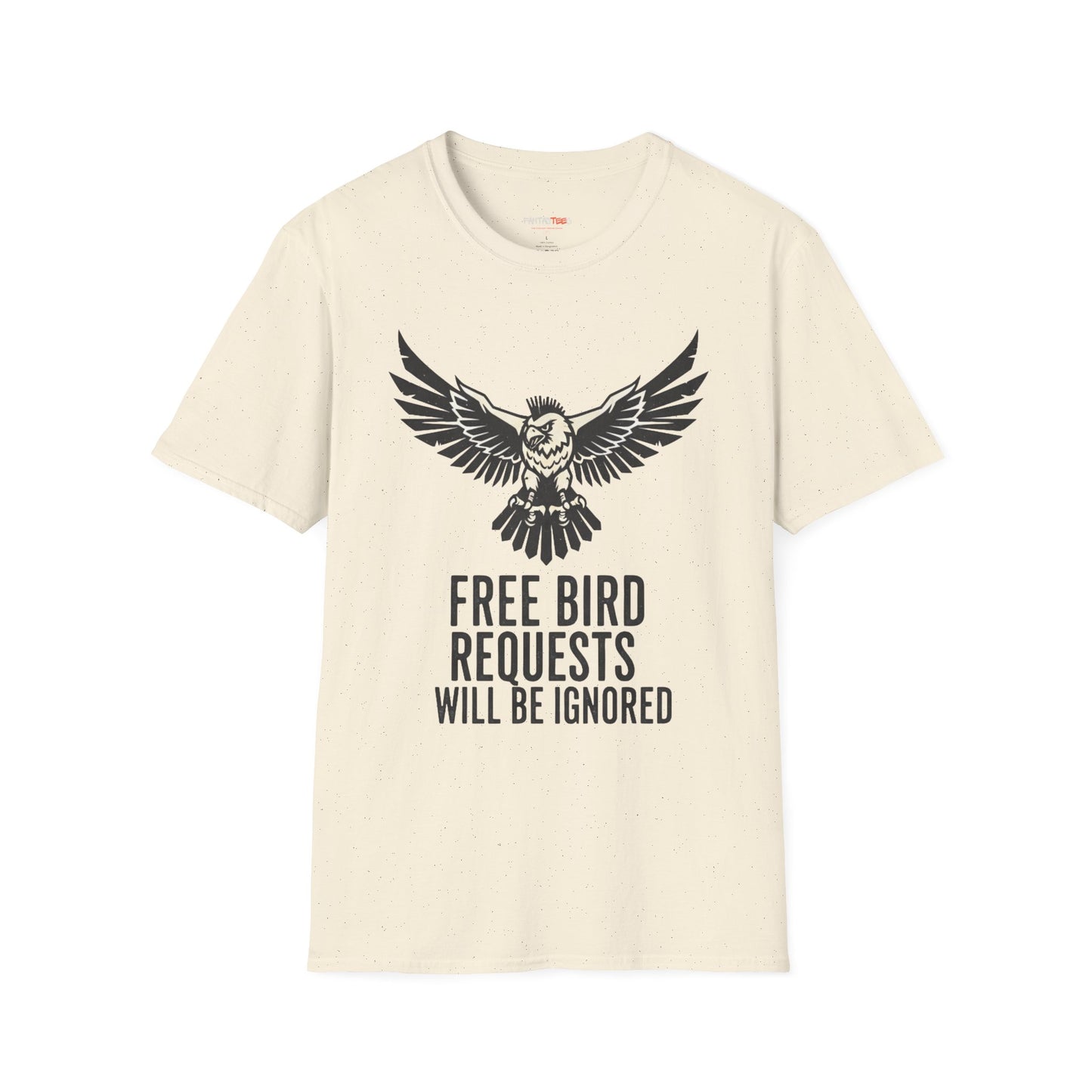 Free Bird Softstyle T-Shirt, Casual Tee, Music Lover Gift, Unisex Apparel, Festival Wear, Unique Statement Shirt