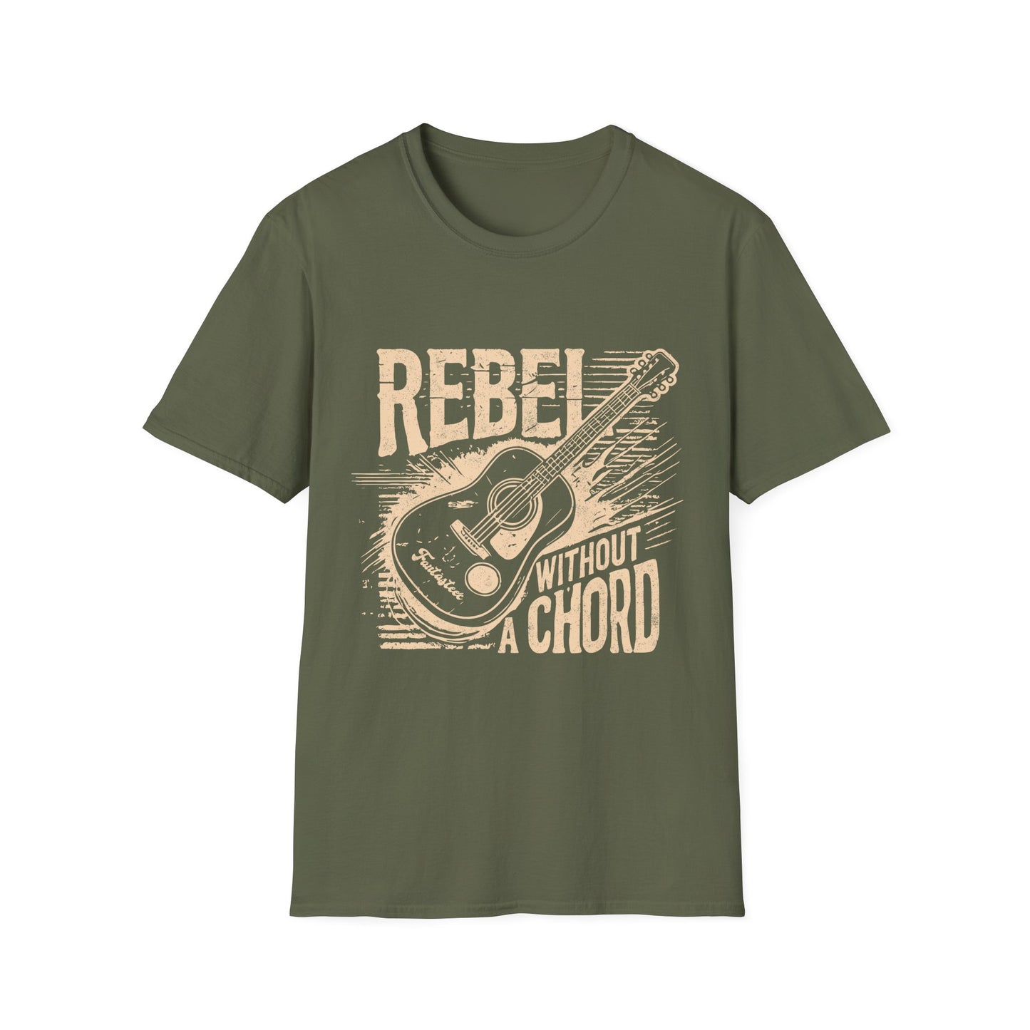 Rebel without a cause Guitar Unisex Music Lover T-Shirt