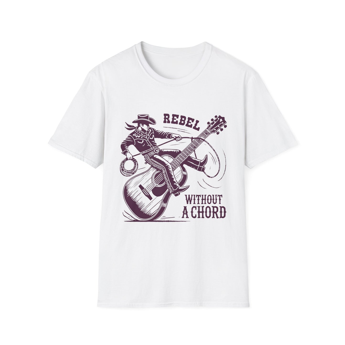 Cool Rebel Without a Chord Graphic Tee, Music Lover Shirt, Gift for Musicians, Casual Fashion, Unique Present for Rock Fans