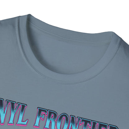 Vinyl Frontier Astronaut T-Shirt, Unisex Graphic Tee, Space Lover Gift, Casual Style, Summer Wear, Unique T-Shirt