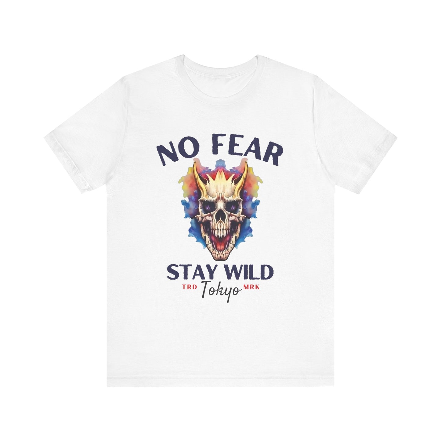 No Fear Dragon Skull tee