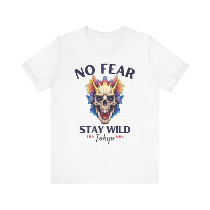 No Fear Dragon Skull tee