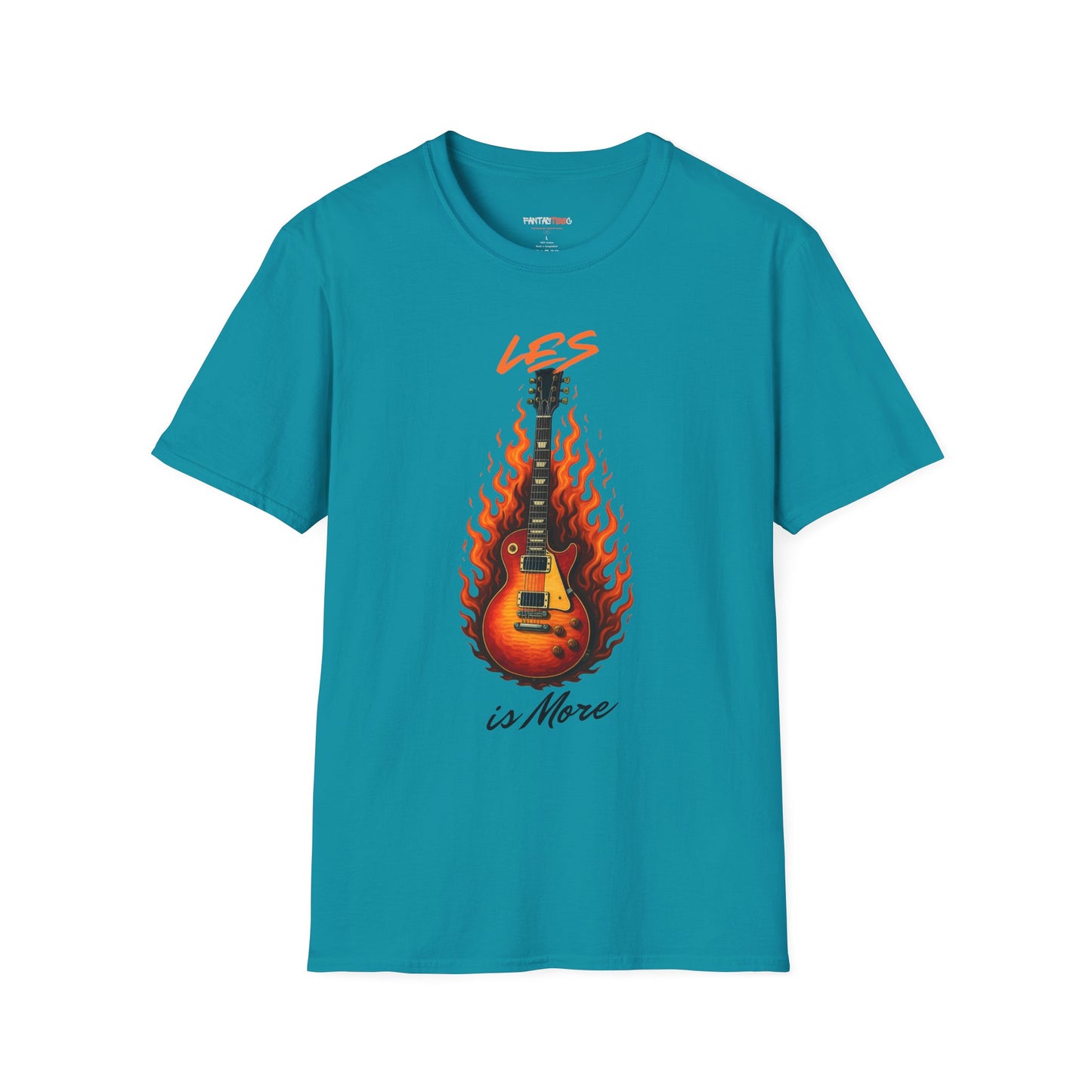 Rock-Inspired Unisex T-Shirt: Les is More, Music Lover Gift, Casual Wear, Concert Outfit, Best Friend Birthday