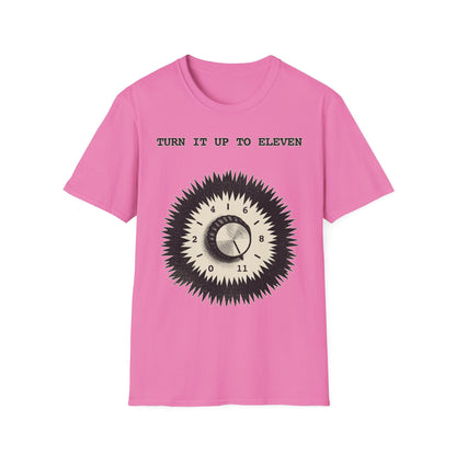 Turn It Up To Eleven,Funny, Music Lover, Music Gift,Unisex Graphic Tee Gift for Musicians