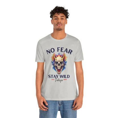 No Fear Dragon Skull tee