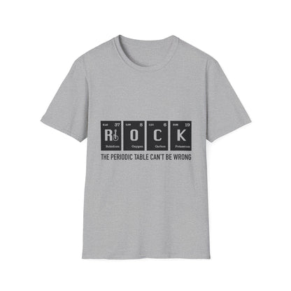 Rock n' Science Unisex, Funny Chemistry T-Shirt