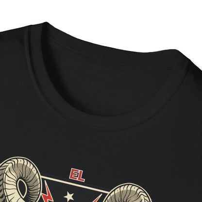 Diablo Graphic T-Shirt - Unisex Softstyle Tee for Music Lovers, Halloween Costume, Unique Gift, Vintage Style, Casual Wear