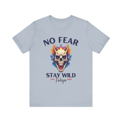 No Fear Dragon Skull tee