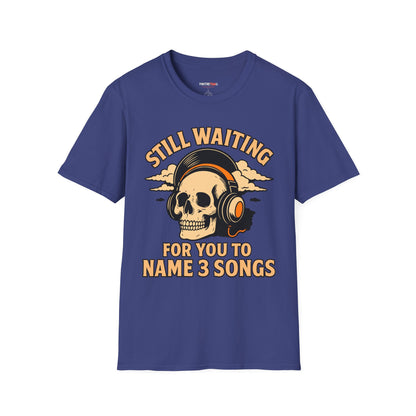 Name 3 Bands Skull T-Shirt