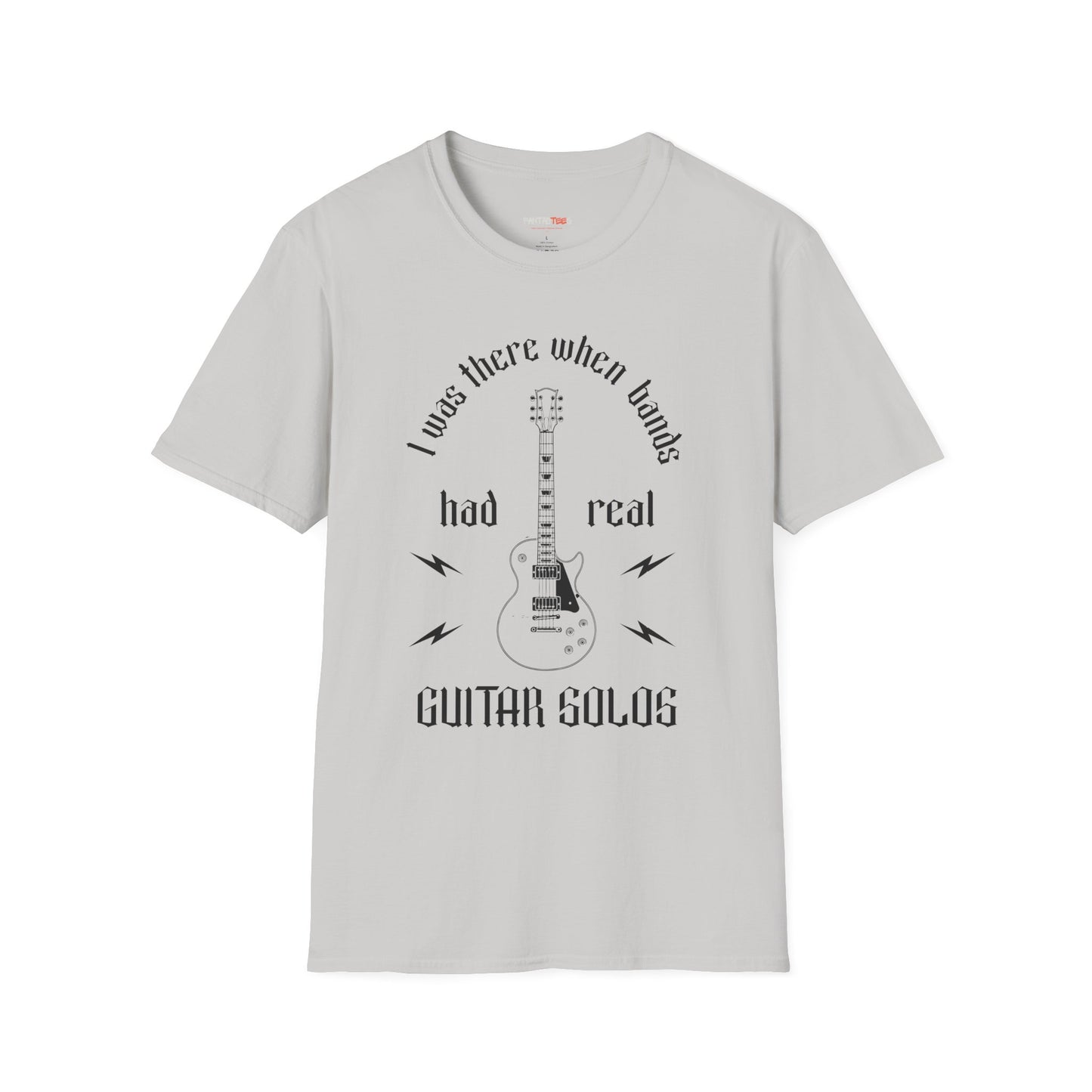 Retro I was there when bands had real Guitar Solos, Music Lover T-Shirt