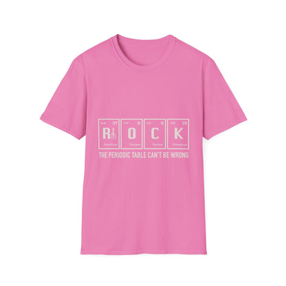 Rock n' Science Unisex, Funny Chemistry T-Shirt