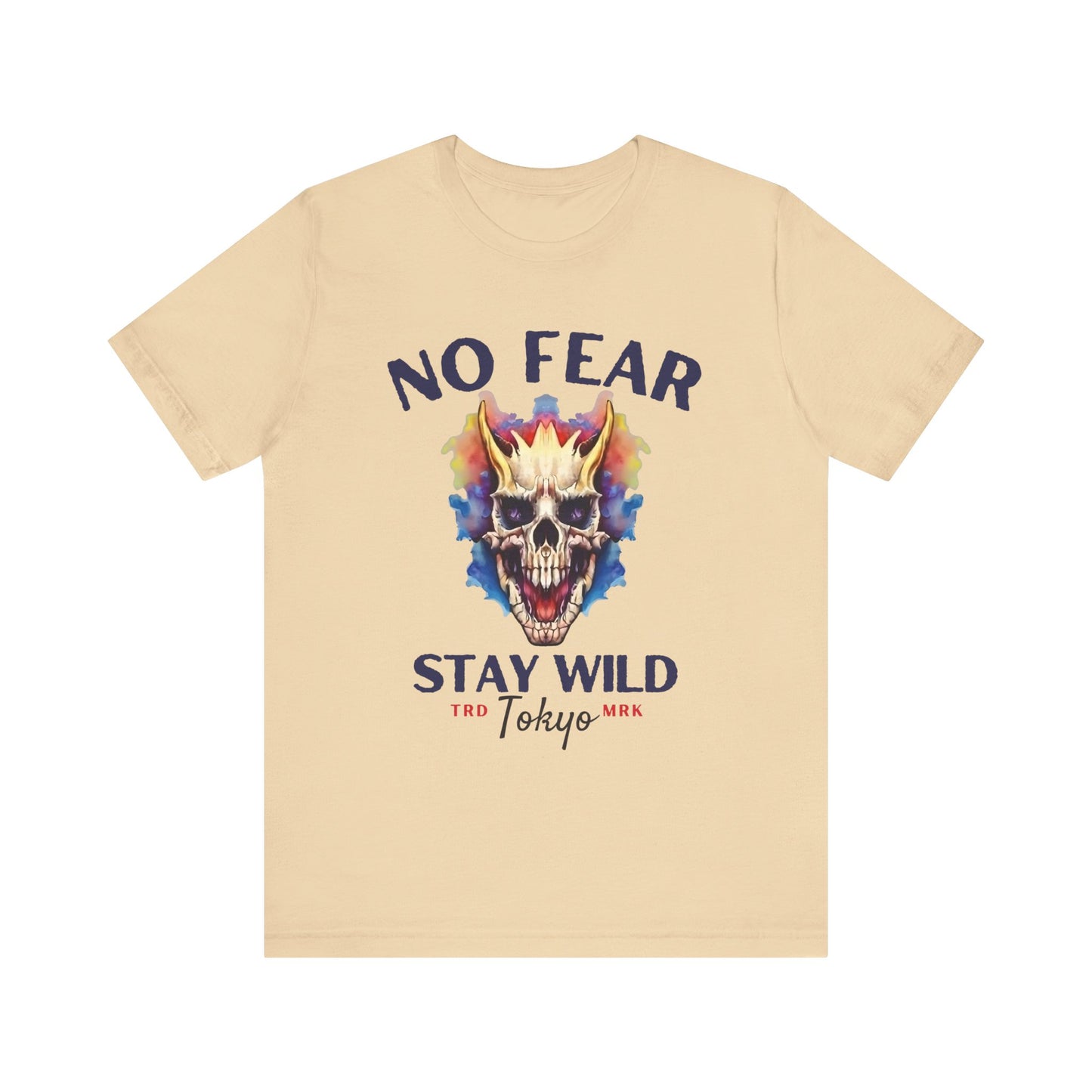 No Fear Dragon Skull tee