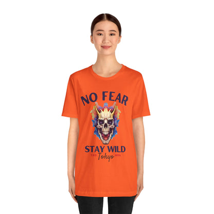 No Fear Dragon Skull tee