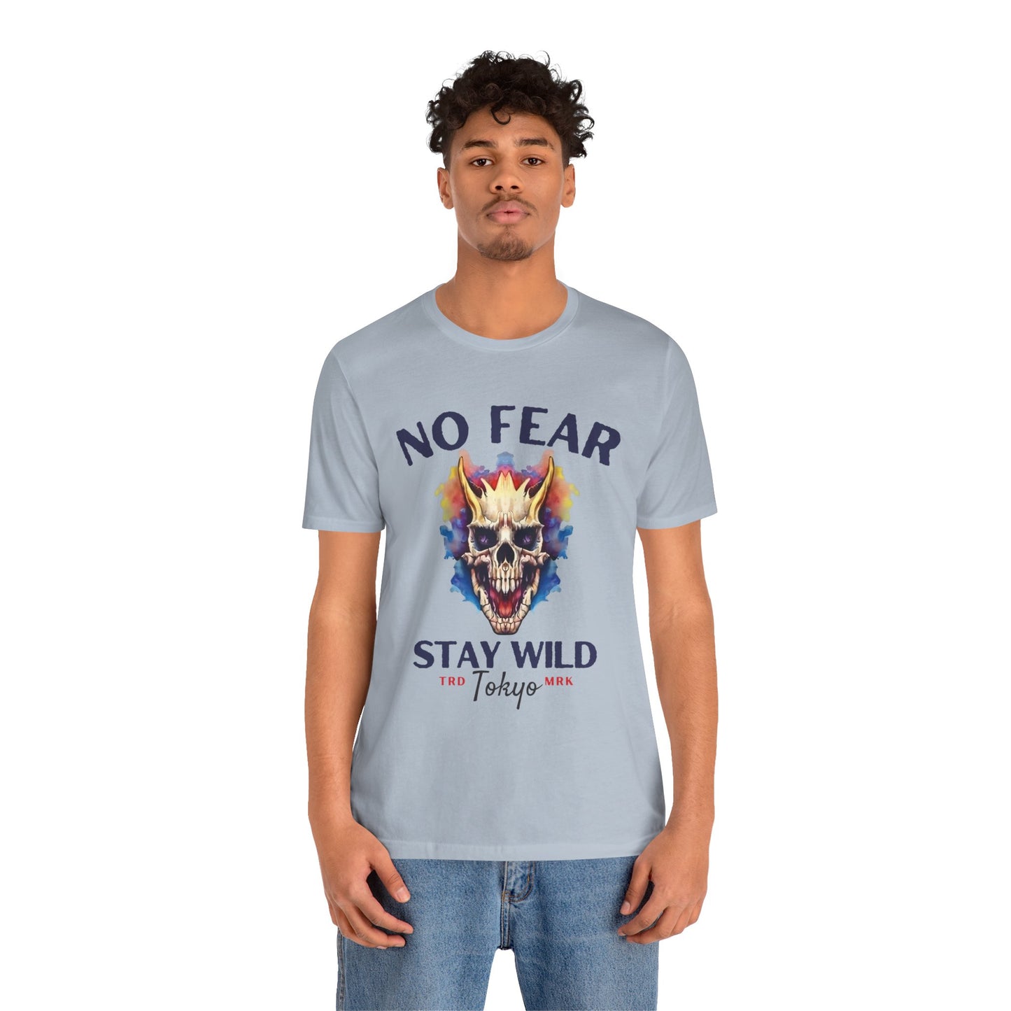 No Fear Dragon Skull tee