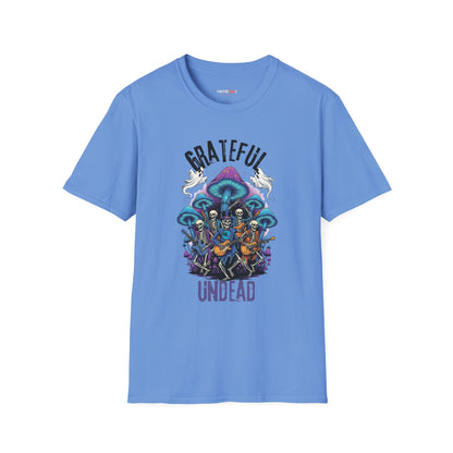 Grateful Dead Inspired Unisex T-Shirt, Softstyle Tee for Music Lovers, Psychedelic Shirt, Festival Apparel, Unique Gift Idea