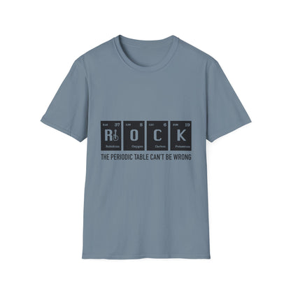 Rock n' Science Unisex, Funny Chemistry T-Shirt