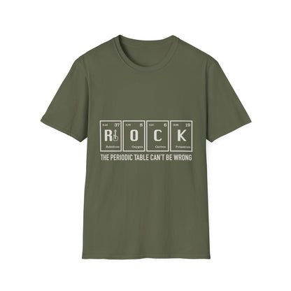 Rock n' Science Unisex, Funny Chemistry T-Shirt