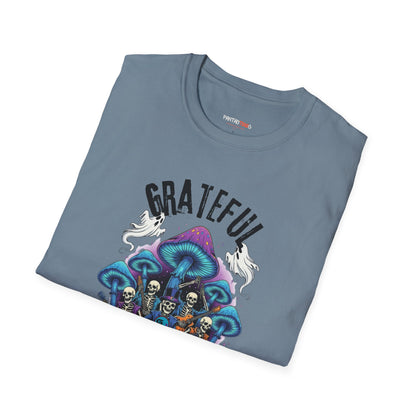 Grateful Dead Inspired Unisex T-Shirt, Softstyle Tee for Music Lovers, Psychedelic Shirt, Festival Apparel, Unique Gift Idea