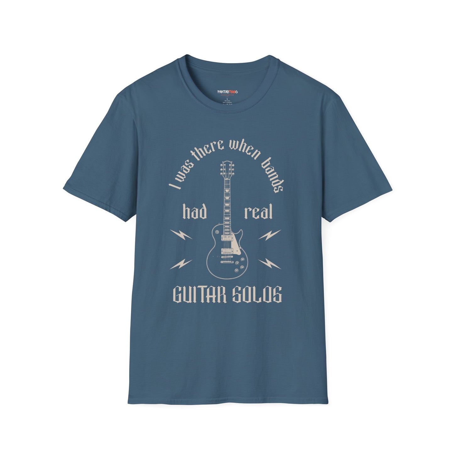 Retro I was there when bands had real Guitar Solos, Music Lover T-Shirt