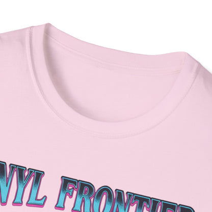 Vinyl Frontier Astronaut T-Shirt, Unisex Graphic Tee, Space Lover Gift, Casual Style, Summer Wear, Unique T-Shirt