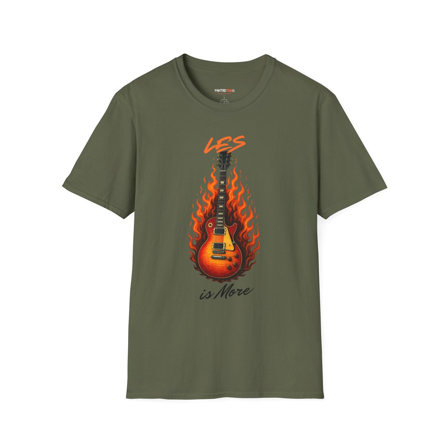Rock-Inspired Unisex T-Shirt: Les is More, Music Lover Gift, Casual Wear, Concert Outfit, Best Friend Birthday