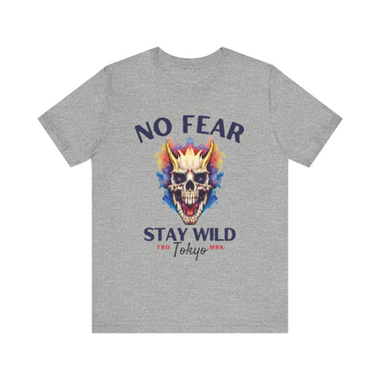 No Fear Dragon Skull tee